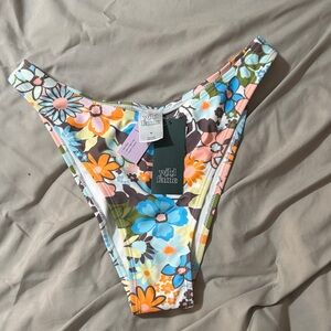 Wild Fable Floral Bikini Bottoms - Multicolor
